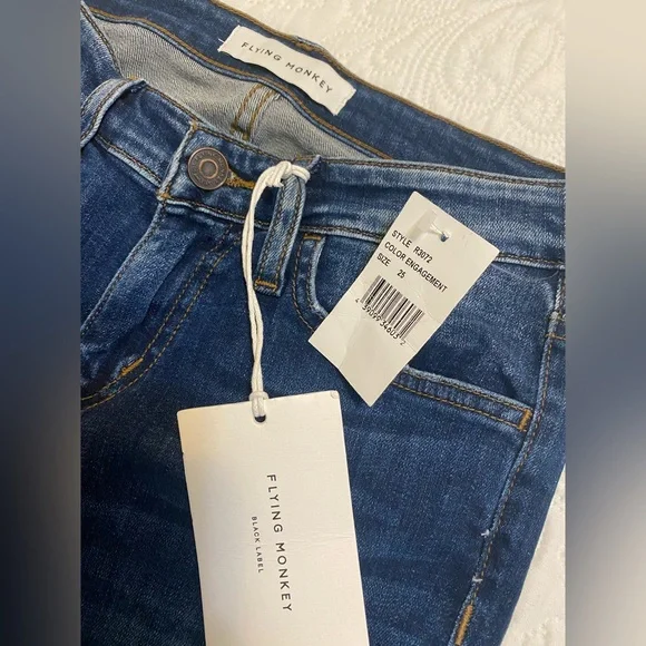 Flying Monkey High-Rise Boyfriend Jeans - Picture 11 of 11